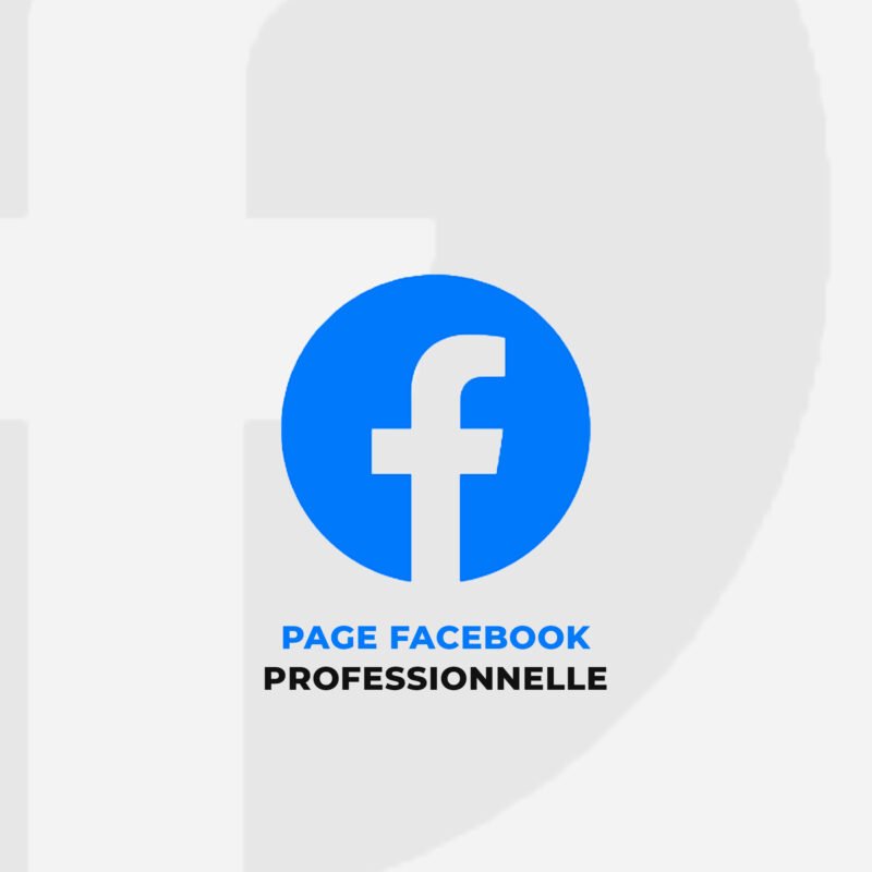 Création Page Facebook Professionnelle